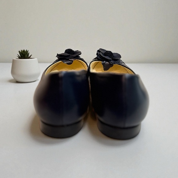 CHANEL Camelia Flats with Floral Accent - Picture 3 of 5